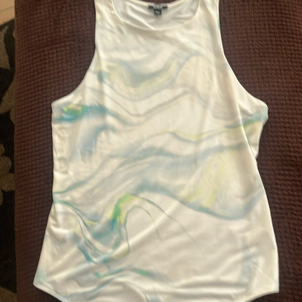 Express Cream Sleeveless Bodysuit